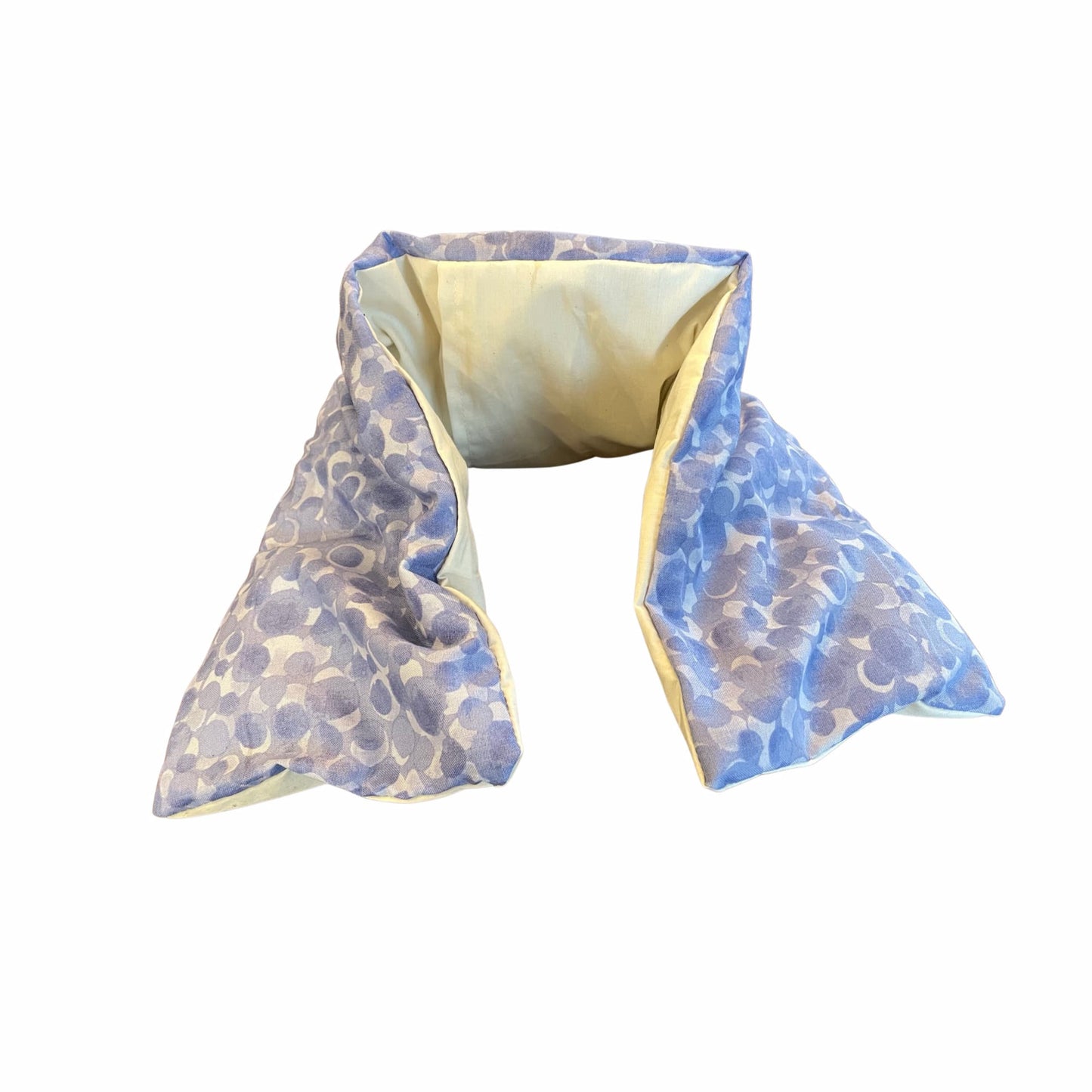 Lavender Filled Neck Wrap Blue Bubbles